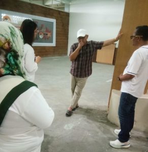 Walikota Depok melakukan sidak di gedung baleka 2 Kota Depok
