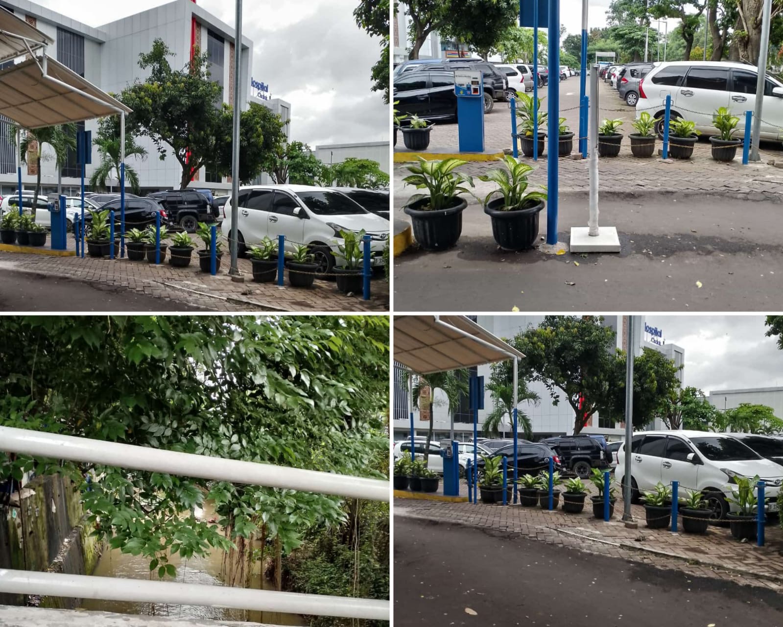 Diduga lahan parkir RS. Sentra medika mencapai jutaan rupiah